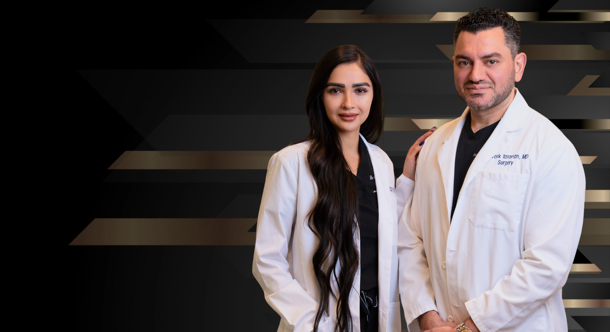 Dr. Gevork Tatarian and Dr. Sheina Bawa - cosmetic surgeons at Elevé Cosmetic Surgery in Miami